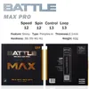 Set da ping pong 729 Gomma professionale Battle 2 Max Pro Superficie adesiva Ping Pong con buona rotazione e controllo preciso 230801