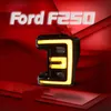 Bilstrålkastare LED för Ford F250 20 17-20 19 LED-ljusguide som kör ljusdynamisk turn signalkast