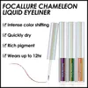 Oogschaduw Liner Combinatie FOCALLURE 11 Kleuren Vloeibare Oogschaduw Chameleon Glitter Waterproof Langdurig Metallic Diamond Eyeliner 230801