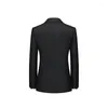 Men's Suits Fashion Men Of The Year Casual Boutique Business Wedding Groom's Dress Suit Jacket Pants Solid Busine