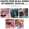 Body Glitter 10 Farben Gesicht Set Lidschatten Schimmer Gel glänzend für Lippen Wangen Make-up Kosmetik 230801