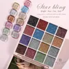 Nail Polish 16 Colors Art Soild Palette Soak Off UV LED Gel Jelly Fashion Salon Semi Permanent Varnishes Glue For Girl 230802