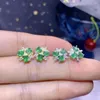 real emerald earing