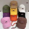 Bred Brim Baseball Cap Female Summer Slant Face Liten Big Head Round Cap med mjuk topp djup topp