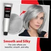 Gray Semi Permanent Conditioning Hair Color Non-Damaging Hair Dye Cruelty Free