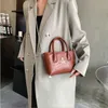 Femmes sac mode couleur unie épaule sac à bandoulière pour femmes en cuir exquis sac décontracté dames chaîne Shopper sacs à main sac à main