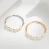 Strand Bohemian Onregelmatige Natuurlijke Zoetwater Parels Armband Voor Vrouwen Meisjes Boho Bangle Partij Sieraden Geschenken