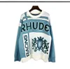 Rhlimited rhude jacquard свитер.