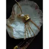 Collane con ciondolo Personalità originale Vintage Placcato in oro 18 carati Perla Tassel Bird Choker Designer Luxury Stylish Costume Prop Jewelry