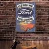 Retro Car Motor Tin Sign Vintage Car Brand Metal Plant for Gift Idea Car Accessories Metal Plate Home Club Garage Man Dec