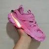 balenciaga track 3 3.0 led tracks balencaigas shoes Plataforma Designer Casual Shoes 17fw Vintage Runners Couro Multicolor lâmpada Luxurys Loafers 【code ：L】