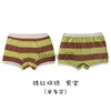 Panties Young Children Cotton Reusable Panties Boxers For Boys Girls Shorts Baby Kawaii Cute Underwear Kids Briefs Stripe Underpants x0802