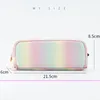Pencil Bags Kawaii Rainbow Case for Girls School Pencilcase Large Capacity Stationery Organizer Pen Box Three Zipper Pouch Office Bag 230802