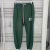 Herrbyxor 2023SS Vintage 3D Puff Print RRR123 Sweatpants Män kvinnor 1: 1 Toppversion överdimensionerade dragsko -färgämnen RRR 123 byxor