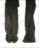 Jeans pour hommes Punk Y2k Streetwear lâche vêtements à la mode pantalons noirs Style en lambeaux West Cargo foncé confort grande taille hommes 230801