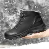 Kledingschoenen Winter heren outdoor wandelschoenen waterdicht en ademend jacht wandelschoenen merk lederen sport wandelschoenen Z230802