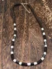 Collane di perline Collana di perline di pietra naturale di nuova moda Uomini e donne Non mostrano gioielli in acciaio Guscio di cocco puro 230613