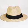 Wide Brim Hats Bucket Lady Beach Sun Cap Male Summer Straw Hat Big Head Man Plus Size Fedoras 57cm 59cm 61cm 63cm 230801