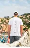 قمصان الرجال Y1580 الصيفية تريند الجبلية الطباعة القطن القطن القصير قصيرة الأكمام