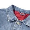 Herrenjacke, neue, hochwertige, lässige Mode für Männer und Frauen, Jeansjacke, Oberbekleidung, Markendesigner-Denim-Knopfjacke