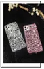 Mobiltelefonfodral Bling Crystal Full Diamond Back Cover för iPhone 14 13 12 11 Pro Max XS XR X 8 7 Plus 14 Pro Case Glitter Women Luxury Fashion L230731