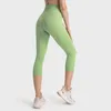 Actieve broek Sportlegging Dames Gym Workout Zevenpunts yoga Hoge taille Fitnesslegging Push-up scrunch hardloopbroek