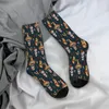 Men's Socks Day Of The Dead Dia De Los Muertos Guitar Sugar Mexico Mexican Skull Skulls Sock Men Women Stockings Customizable Funny