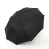 Umbrellas Style Large Umbrella Men And Women Three Double Rain Increased Reinforcement Thickened Sun