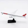 Diecast Model 1 400 Scale Swissair B777 300ER HB JNB Liga Aircraft Collection Souvenir Ornaments Decoration Display Brinquedos Presentes 230802