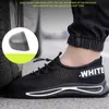 Veiligheidsschoenen Waliantile Zomer Veiligheidsschoenen Sneakers Voor Mannen Mannelijke Ademende Lichtgewicht Industriële Werkschoenen Anti-smashing Stalen Neus Schoenen 230801