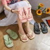 Slippers Summer 2023Fashion Thong Flip Flops Women Orthopedic Clip Toe Home Slides Shoes Bow Knot Outdoor Beach Sea Flat Sandals