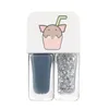 Smalto per unghie 2 in 1 Candy Color Manicure Scrub brillante a base d'acqua No Bake Peeling Quick Dry Waterproof Lasting 230802