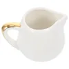 Dinnerware Sets Ceramic Creamer Jug Serving Pitcher Kitchen Sauce Cup Classic For Coffee Tea Sauces ( Size )