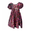 Robes De Fille Fille Dreses Princesse Fée Floral Dos Nu Robe De Soleil Décontractée Vacances Beach Party Robe De Mariage Enfants Vêtements D'été Style 230802