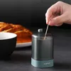 2st Toothpick Holders Automatic Pops Up Toothpick Box Dispenser Home Living Room Matsal Tandpetare Lagringslådor Holder Colors Home Creative R230802