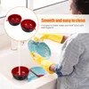 식기 세트 1 세트 부엌 서빙 그릇 홈 인 국수 (검은 색 빨간색)