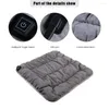 Carpets Adjustable Temperature Electric Heating Cushion Pad Heated 3 Level Seat Blanket Fast For Winter