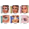 Body Glitter Face Gel Set med 6 färger paljetter långvarig mousserande hår naglar makeup 230801
