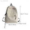 School Bags Backpack Large Capacity School Backpacks For Teenagers Travel Waterproof Nylon Women's Bags Men's Schoolbags Mochila Z230802
