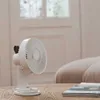 Electric Fans USB Rechargeable Portable Desk Fan Folding Cooling Fan Outdoor Camping Mini Floor Fan 4000mAh Home Office Fan with Clip R230802