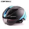 Fietshelmen CAIRBULL Goggles Helm met 3 lens TT Aero Road voor Mannen Racing Integraal gegoten Casco Ciclismo CB15 230801