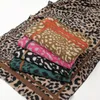 Scarves Winter Leopard Cashmere Scarf Women Pashmina Luxury Long Shawl Wrap Outdoor Warm Muffler Female Scarfs Poncho Print Blanket 2023