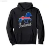 Sweats à capuche pour hommes drapeau islandais Vintage fabriqué en Islande cadeau pull à capuche hommes femmes unisexe coton homme Hip Hop Style sweat