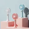 المعجبين Electric Mini Mini Fan محمولة USB شحن مروحة التبريد سرعة ترس المروحة الكهربائية مع شاشة رقمية مكتب السفر في الهواء الطلق 2023 جديد R230802