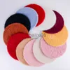 Stingy Brim Hats 12 färger mjuka kvinnor Vinter elegant multicolor artist kanin päl lapin newsboy beanie bERET hatt j230802
