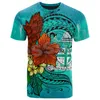 Mannen T Shirts Tesskel Fiji Polynesische Stam Schildpad Land Vlag 3D Gedrukt Casual Streetwear Korte Mouw Mannen Vrouwen Tees top