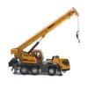 Diecast Model Car Huina 1 50 Diecast Moundation Crane Alloy Model Simulation Construction Truckl Mob