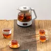 Szklany czajnik elektryczny garnek herbaty Zdrowie 0,8 l Woda Mały mini automatyczny parowiec
