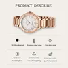 Wristwatches Arrival NAVIFORCE Fashion Woman Watch Water Resistant Female Wristwatch Stainless Steel Lady Quartz Bracelet Girl Gift 230802