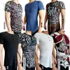 Stage Wear Summer Men'S Latin Dance Top Short Sleeves Professional Modern Tops Ballroom Competition Shirts Male Practice DWY2237